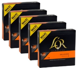Pack 5 X 20 Capsules Compatibles Nespresso® Delizioso - L'OR ESPRESSO