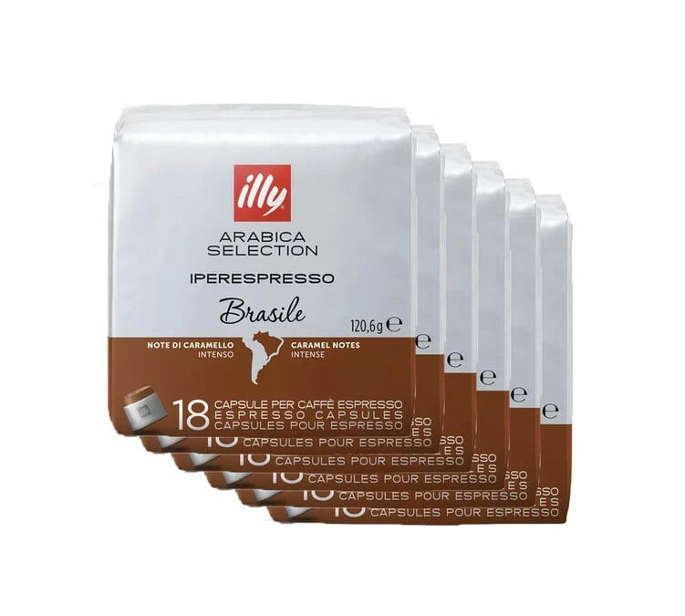 216 Capsules Iperespresso Monoarabica Brazil - ILLY 1 216 Capsules Iperespresso Monoarabica Brazil - ILLY