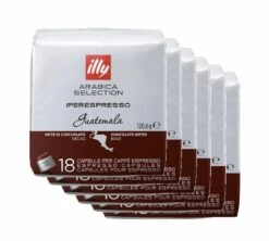 Lot De 216 Capsules Iperespresso Monoarabica Guatemala - ILLY
