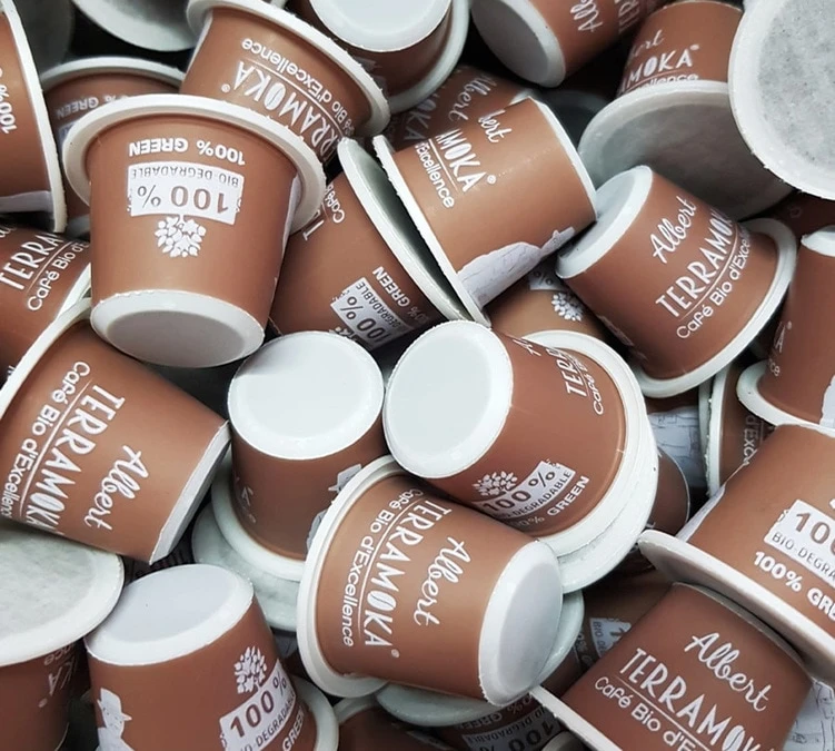 300 Capsules Monsieur Albert Bio Compostables Compatibles Nespresso® -TERRAMOKA 1 300 Capsules Monsieur Albert Bio Compostables Compatibles Nespresso® -TERRAMOKA