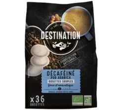 36 Dosettes Souples Décaféiné Bio - DESTINATION