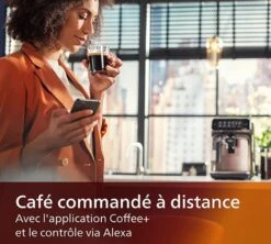 PHILIPS Series 3200 LatteGo Connectée EP3546/70 Garantie 3 Ans 8 PHILIPS Series 3200 LatteGo Connectée EP3546/70 Garantie 3 Ans -CaféStyle Boutique 3 machine cafe grain philips connecte 3546 70