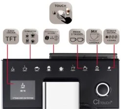 Melitta Caffeo CI-Touch Noire F630-102 Garantie 3 Ans 9 Melitta Caffeo CI-Touch Noire F630-102 Garantie 3 Ans -CaféStyle Boutique 3 melitta caffeo ci touch f630 102