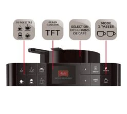 Melitta Caffeo Varianza CSP Inox F580-100 Garantie 3 Ans -CaféStyle Boutique 3 melitta caffeo varianza f580 100