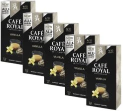 Pack 50 Capsules Vanille - Compatibles Nespresso® - CAFE ROYAL