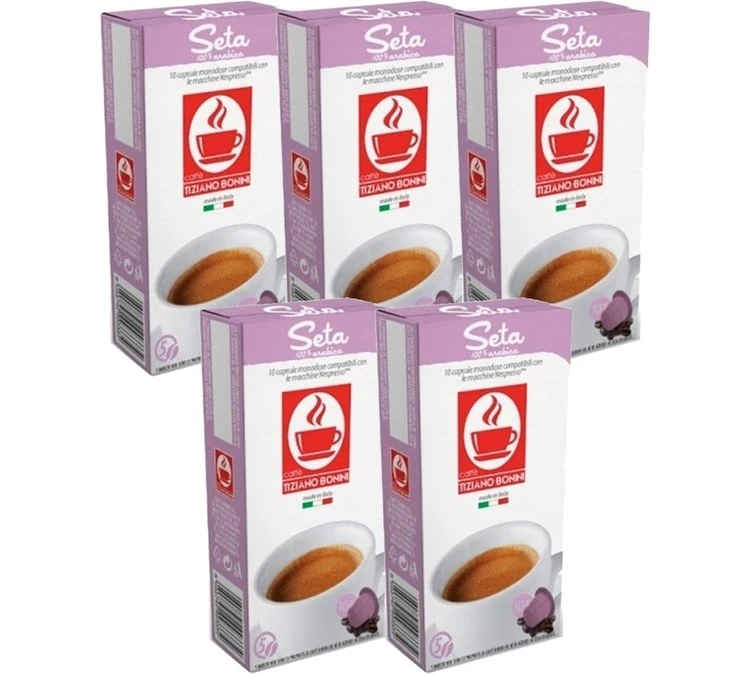 50 Capsules Seta - Compatible Nespresso® -BONINI 1 50 Capsules Seta - Compatible Nespresso® -BONINI