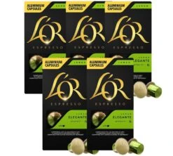 50 Capsules Lungo Elegante- Compatible Nespresso® - L'OR ESPRESSO