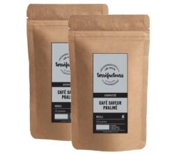 Café Moulu - Saveur Praliné - 250g (2x125g) - Les Petits Torréfacteurs
