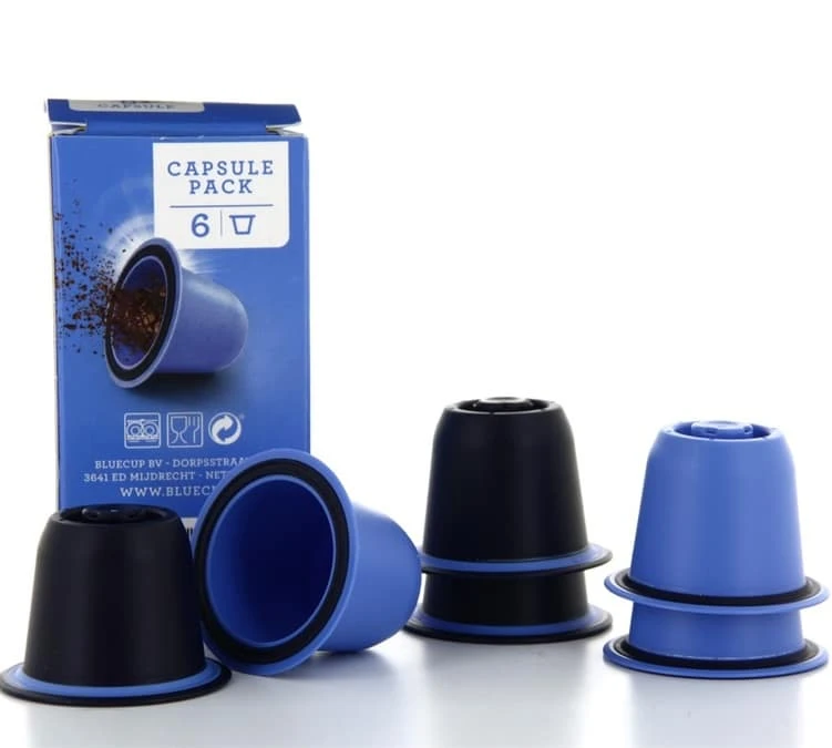 Pack De 6 Capsules Réutilisables Compatibles Nespresso® - BLUECUP 2 Pack De 6 Capsules Réutilisables Compatibles Nespresso® - BLUECUP – Image 2