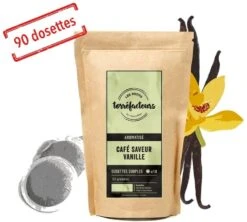 90 Dosettes Souples - Saveur Vanille - LES PETITS TORREFACTEURS