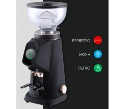 Moulin à Café FIORENZATO AllGround Chrome Effet Miroir Et Bois De Noyer Américain 6 Moulin à Café FIORENZATO AllGround Chrome Effet Miroir Et Bois De Noyer Américain -CaféStyle Boutique allground lights 1