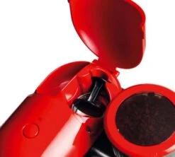 Machine Expresso Avec Broyeur ARIETE Moderna 1318 Rouge -CaféStyle Boutique ariete moderna rouge 4