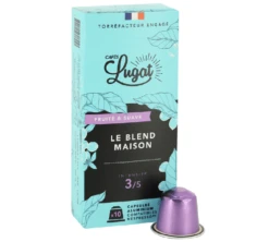 50 Capsules Le Blend Maison - Compatibles Nespresso® - CAFÉS LUGAT -CaféStyle Boutique b1 8