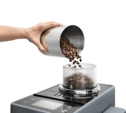 DELONGHI Rivelia FEB 4455.G Gris Galet Latte - Garantie 5 Ans -CaféStyle Boutique bac 2