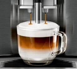 SIEMENS EQ.300 S500 TI355209RW Noir Et Inox Garantie 3 Ans -CaféStyle Boutique boisson lactee eq300 s500 siemens