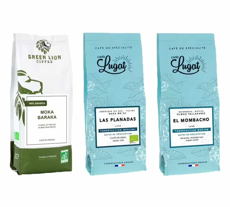 Pack Découverte Café En Grains Pour Cafetière Filtre 1 Pack Découverte Café En Grains Pour Cafetière Filtre