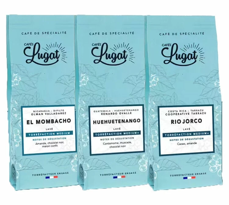 Pack Pure Origine Amérique Centrale Et Du Sud : 3 Cafés En Grains 1 Pack Pure Origine Amérique Centrale Et Du Sud : 3 Cafés En Grains