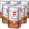 Café En Grains Illy Monoarabica Brasile - 6x250 Gr