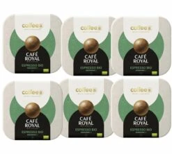 54 Boules De Café Espresso Bio Compatible CoffeeB - CAFÉ ROYAL