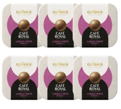 54 Boules De Café Lungo Forte Compatible CoffeeB - CAFE ROYAL