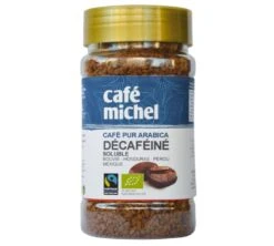 100g - Café Soluble - Décaféiné Bio - CAFE MICHEL