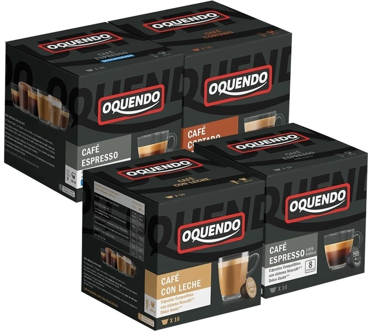 Pack Découverte 64 Capsules Cappuccino Dolce Gusto® Compatibles- OQUENDO 1 Pack Découverte 64 Capsules Cappuccino Dolce Gusto® Compatibles- OQUENDO