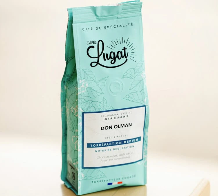 4x250g Café En Grain Nicaragua Don Olman - Cafés Lugat 5 4x250g Café En Grain Nicaragua Don Olman - Cafés Lugat – Image 5