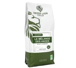 1kg Café En Grain Bio Le Mélange Des Andes - GREEN LION COFFEE