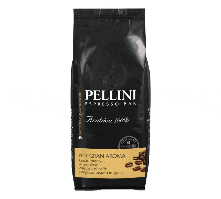 1kg Café En Grain Gran Aroma N°3 - PELLINI 1 1kg Café En Grain Gran Aroma N°3 - PELLINI