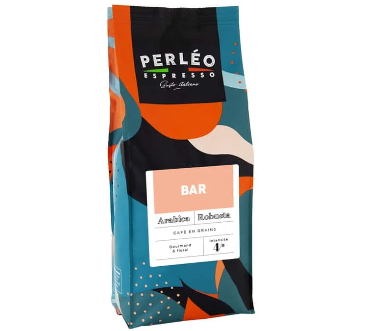 1kg Café En Grain Bar - PERLEO ESPRESSO 1 1kg Café En Grain Bar - PERLEO ESPRESSO