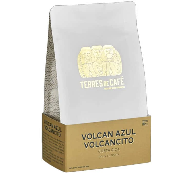 250g Café En Grains Terres De Café Volcancito Costa Rica 1 250g Café En Grains Terres De Café Volcancito Costa Rica