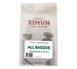 250 G Café En Grain All Basque Pur Arabica - CAFES XIMUN