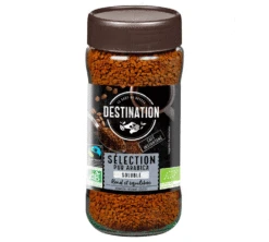 Café Soluble Bio équitable - Arôme Intégral - Destination