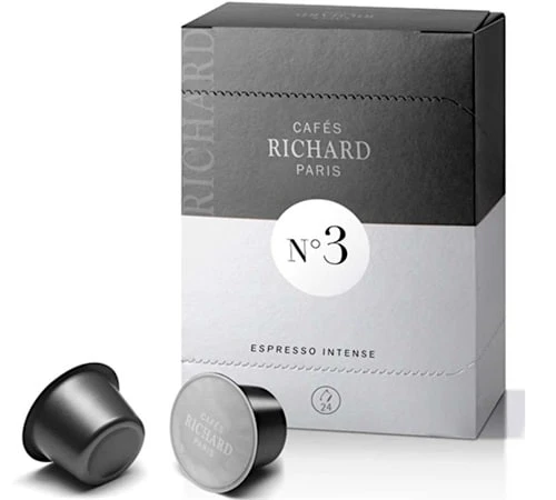 Capsules Cafés Richard N°3 X24 - Intense 1 Capsules Cafés Richard N°3 X24 - Intense
