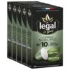 50 Capsules Végétales Espresso Sublimo - Compatible Nespresso® - CAFES LEGAL