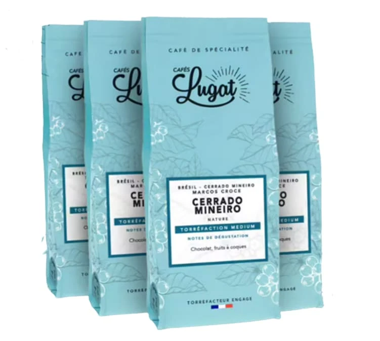 Café En Grains : Brésil - Cerrado Mineiro - 1kg - Cafés Lugat 1 Café En Grains : Brésil - Cerrado Mineiro - 1kg - Cafés Lugat
