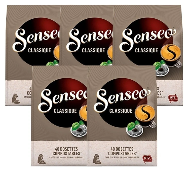 Pack 200 Dosettes Souples Classique - SENSEO 1 Pack 200 Dosettes Souples Classique - SENSEO
