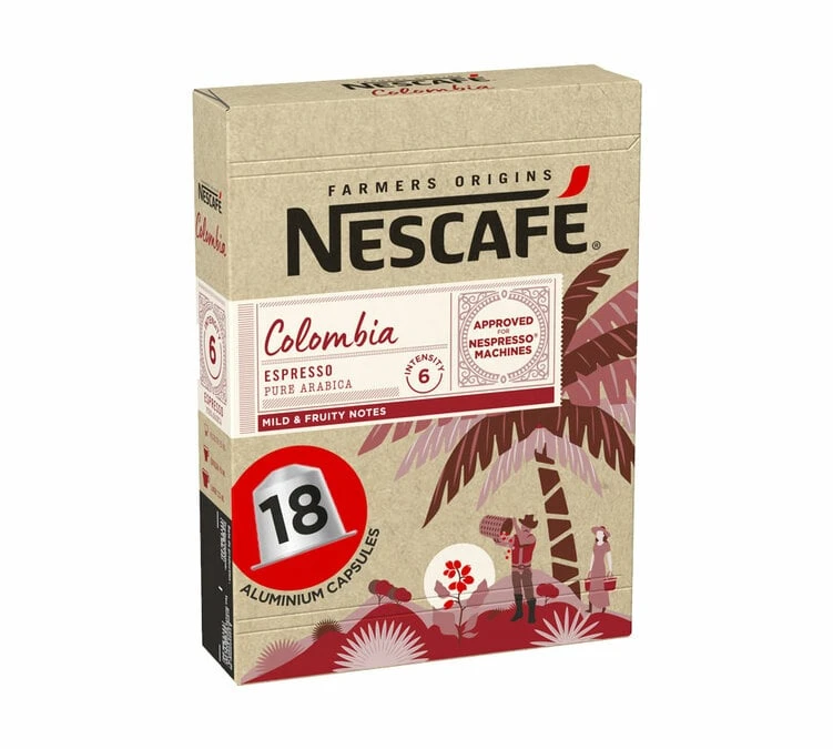 Pack Découverte - 72 Capsules Compatibles Nespresso® - NESCAFE FARMERS ORIGINS 2 Pack Découverte - 72 Capsules Compatibles Nespresso® - NESCAFE FARMERS ORIGINS – Image 2