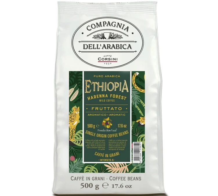 500g Café En Grains Ethiopie Harenna Forest - Corsini 1 500g Café En Grains Ethiopie Harenna Forest - Corsini