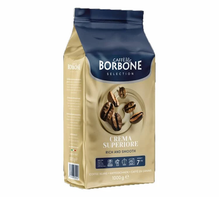 1 Kg Café En Grains - Crema Superiore - CAFFE BORBONE 1 1 Kg Café En Grains - Crema Superiore - CAFFE BORBONE