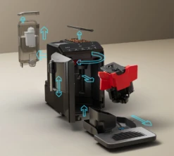 SIEMENS EQ300 - TF301E09 Noir - Garantie 3 Ans 13 SIEMENS EQ300 - TF301E09 Noir - Garantie 3 Ans -CaféStyle Boutique dmontage siemens 2023 1