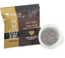 150 Dosettes ESE Prestige Or Spécial Bar - COSMAI CAFFE