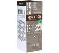 Pack Découverte - 80 Dosettes ESE - MOKADOR CASTELLARI -CaféStyle Boutique dosettes ese mokador n5 3
