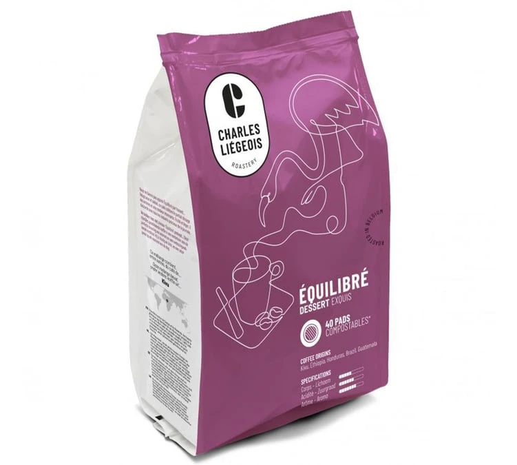 40 Dosettes Souples Equilibré - CHARLES LIEGEOIS 1 40 Dosettes Souples Equilibré - CHARLES LIEGEOIS