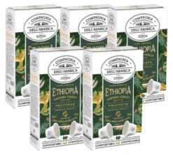Pack 50 Capsules Harenna Wild Forest Ethiopia - Compatible Nespresso® - CAFFE CORSINI