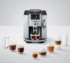 JURA E8 Moonlight Silver EB Smart Connect Offert Garantie 3 Ans -CaféStyle Boutique expresso broyeur jura e8 moonlight silver boisson