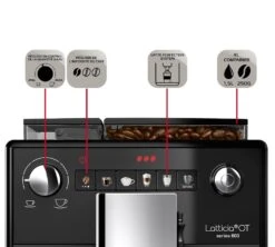 MELITTA Latticia F300-100 One Touch Garantie 3 Ans -CaféStyle Boutique expresso broyeur melitta latticia silencieuse