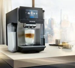 SIEMENS EQ.700 Intégral Noir Inox TQ707R03 Garantie 3 Ans -CaféStyle Boutique face siemens eq 700 tq707r03