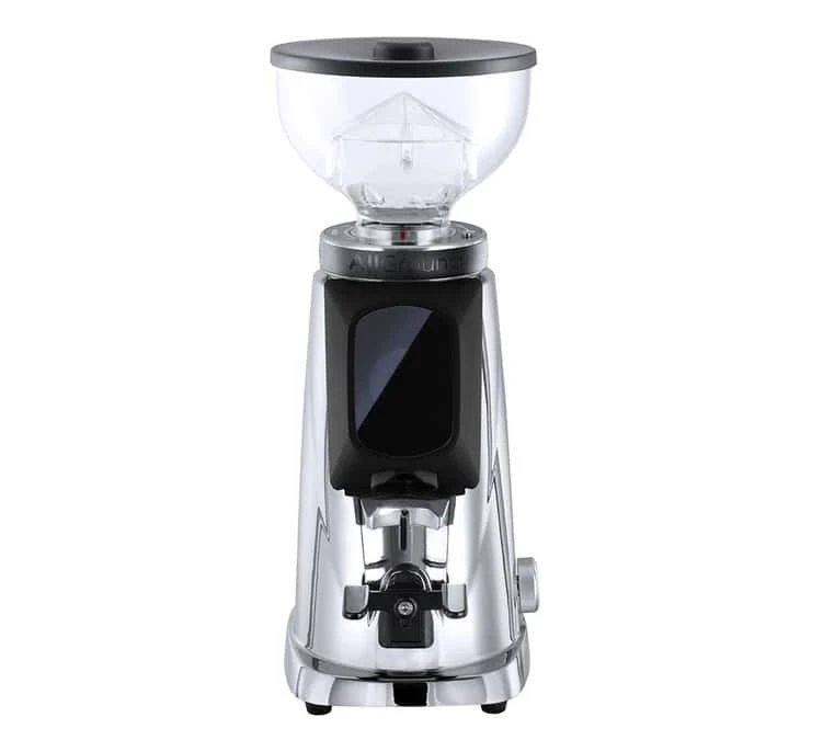 Moulin à Café FIORENZATO AllGround Chrome Effet Miroir Et Noir 1 Moulin à Café FIORENZATO AllGround Chrome Effet Miroir Et Noir
