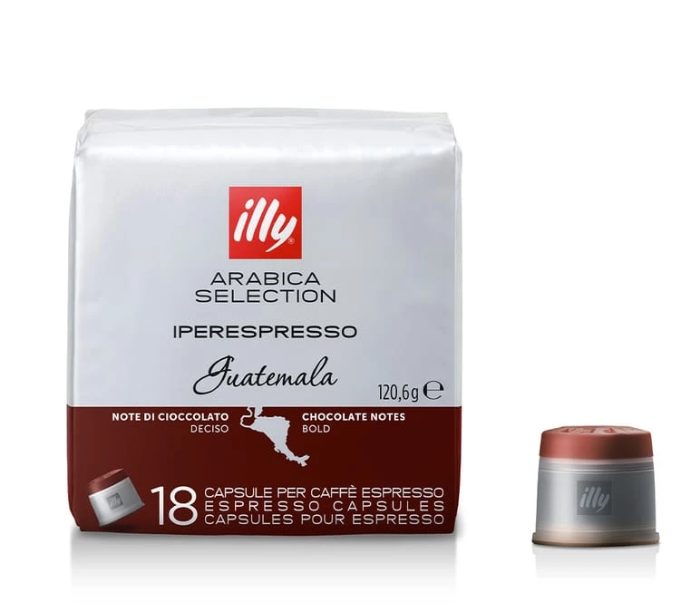 18 Capsules Iperespresso Arabica Selection Guatemala - ILLY 1 18 Capsules Iperespresso Arabica Selection Guatemala - ILLY